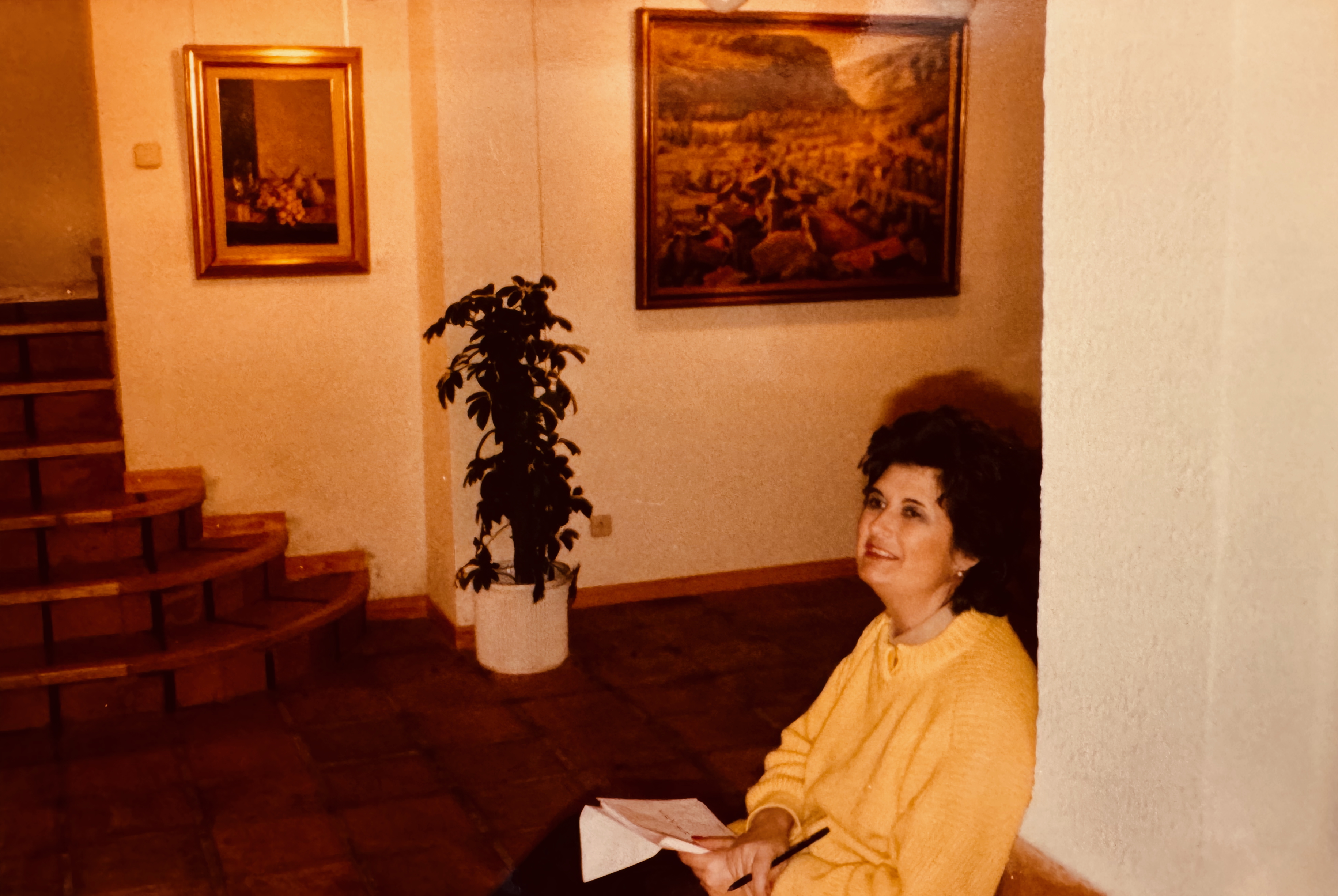 Founders of Galeria Cortina during early years in Barcelona